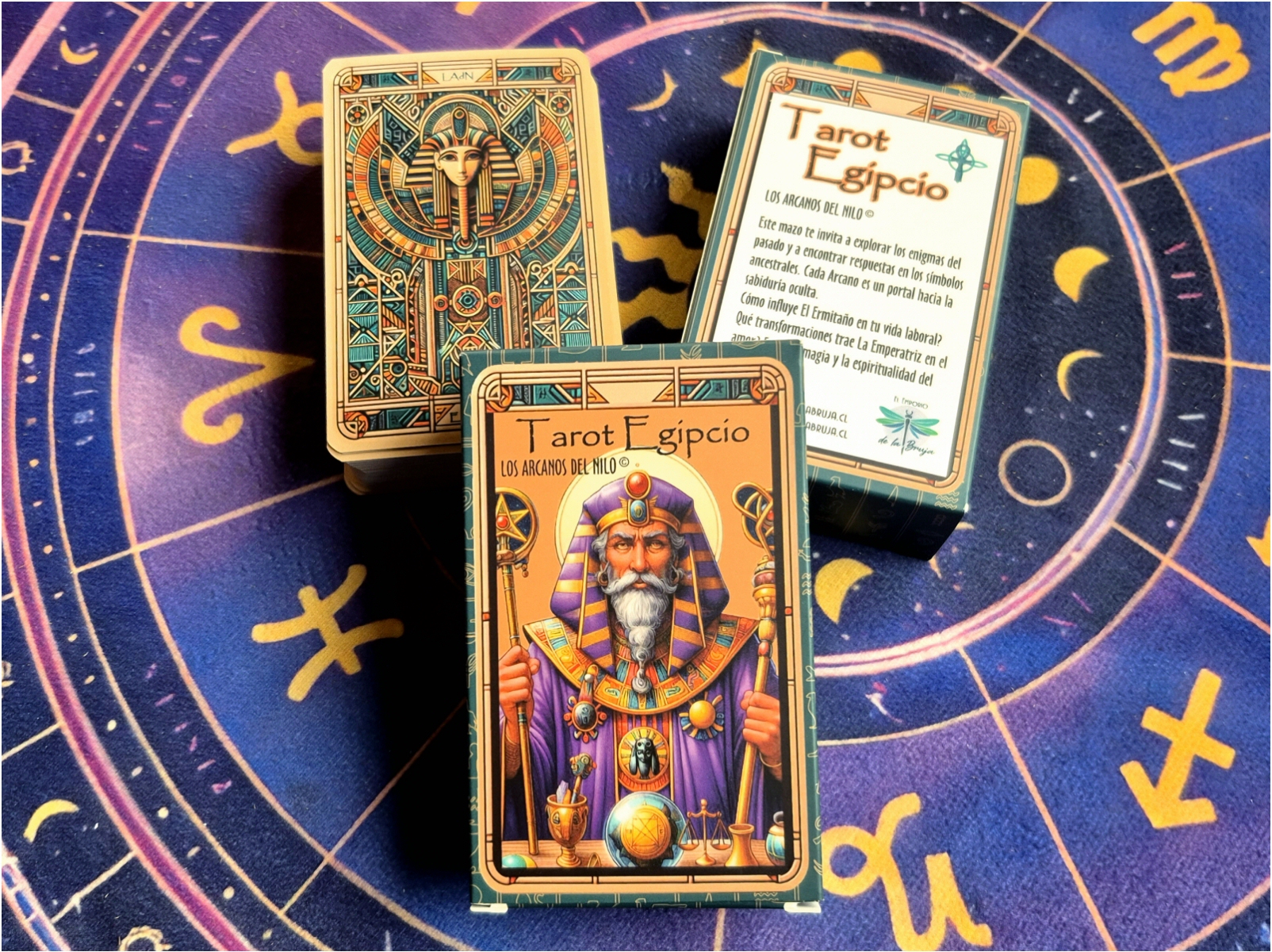 Mazo de Tarot Los Arcanos del Nilo
